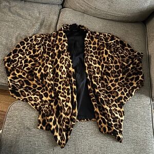 Leopard Blazer